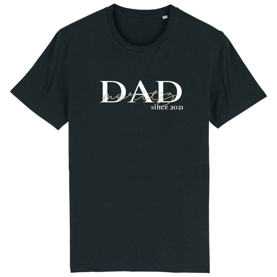 Dad since personalisiert Herren T-Shirt