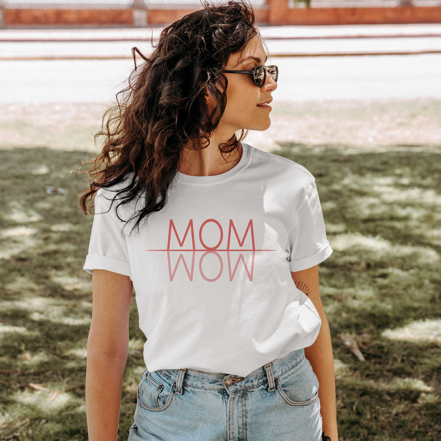 MOM WOW Damen T-Shirt