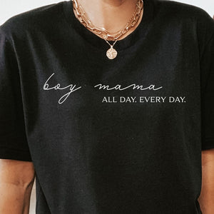 Boy Mama Damen T-Shirt