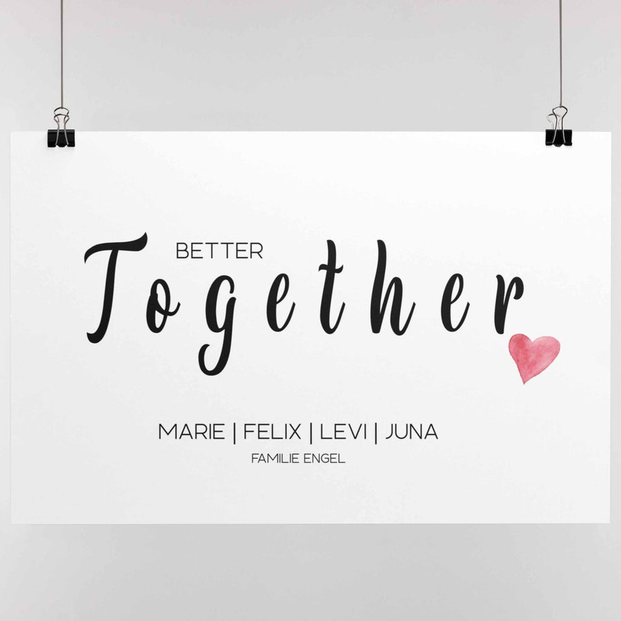 Poster Better together