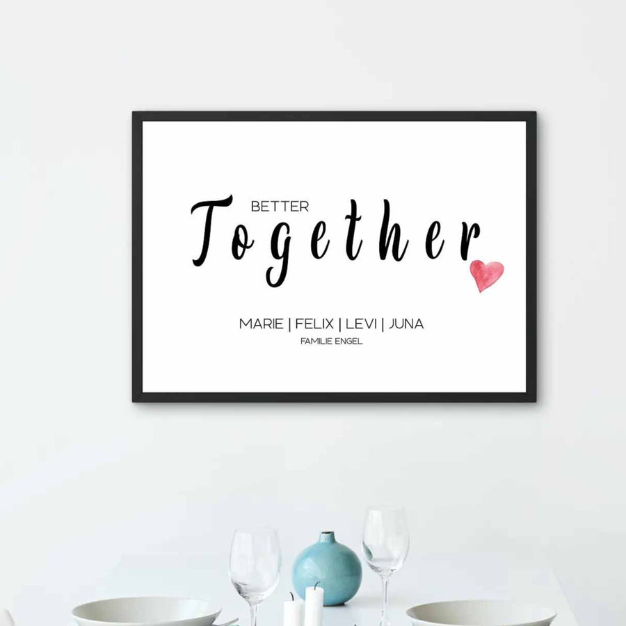 Poster Better together